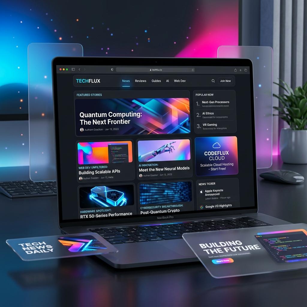 UpdateZa: Architecting a High-Performance Custom WordPress Blog Website