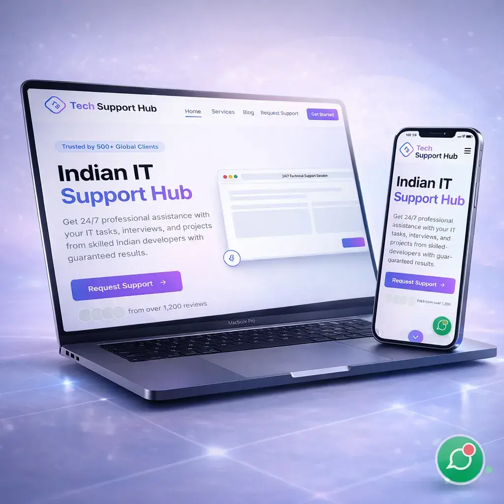 Tech Support Hub: A Next.js Powered IT Consultancy & Mentorship Platform